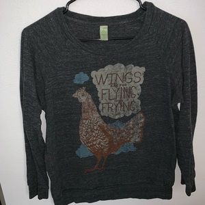 Alternative Earth Large Women’s long t shirt